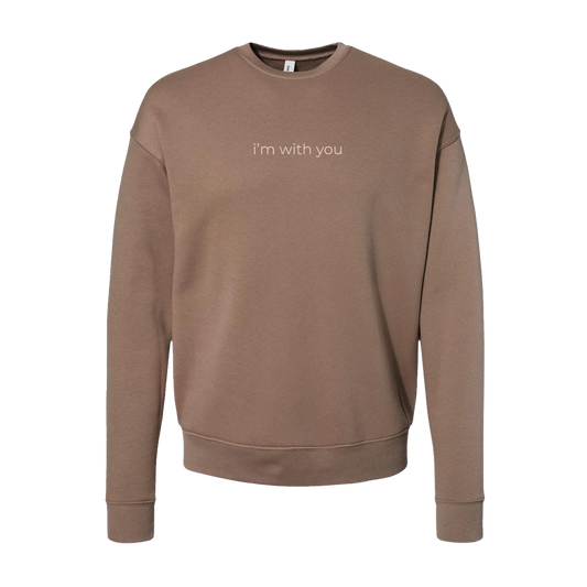 'i'm with you' Crewneck